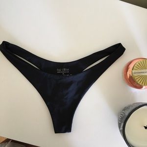 Fae Swim Zenith Bottoms Onyx